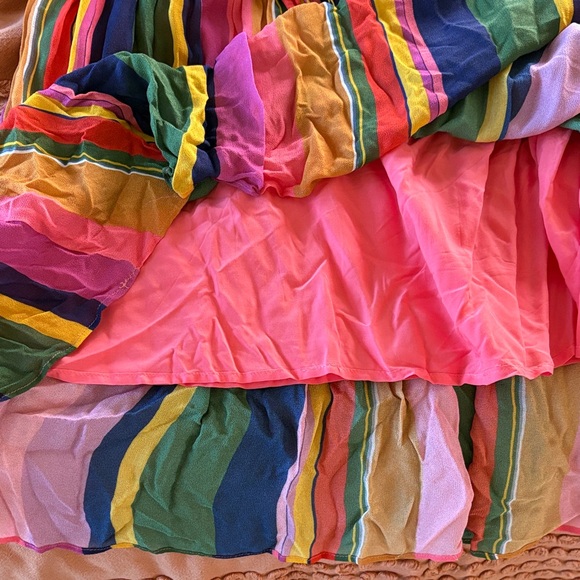 Farm Rio Multi-Color Striped Midi - Picture 5 of 7